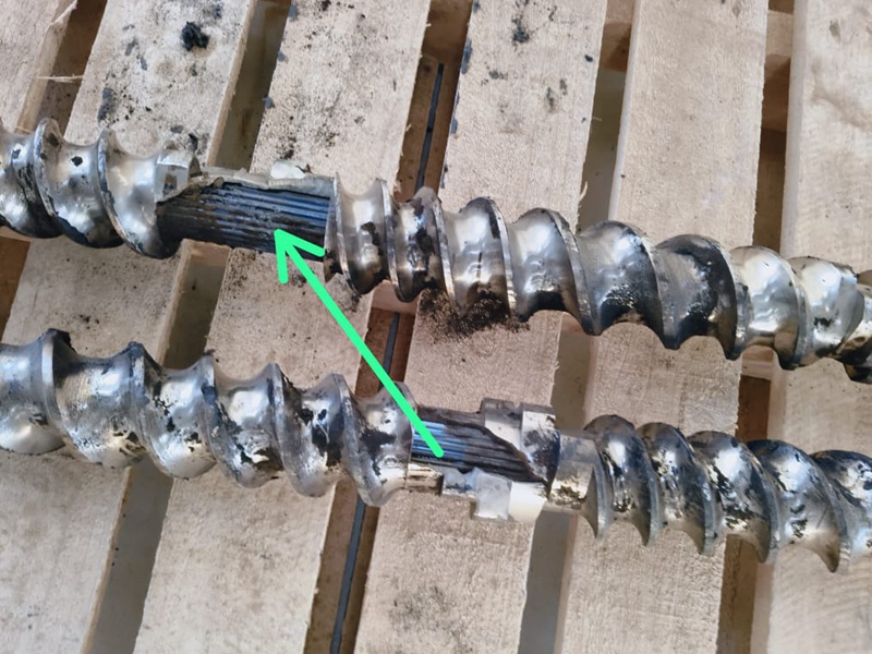 Warum geht die Schnecke der WPC-Granulatormaschine im Betrieb kaputt?