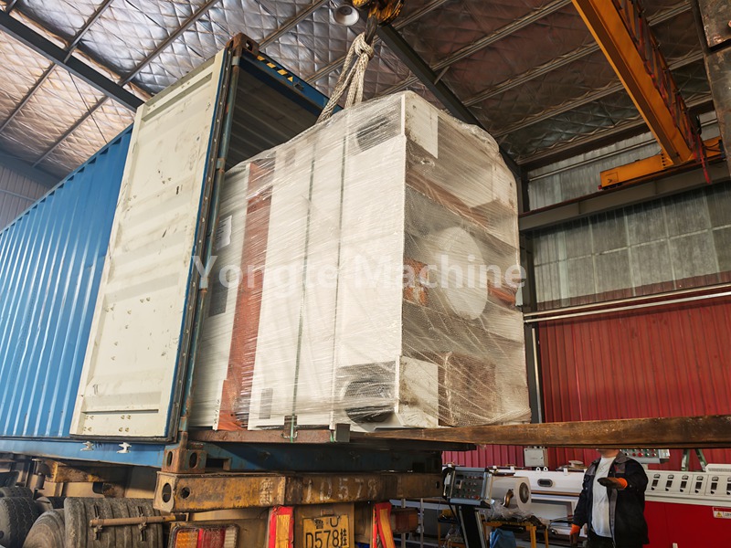 Yongte Plastic Recycling Equipment versendet an Kunden in Afrika