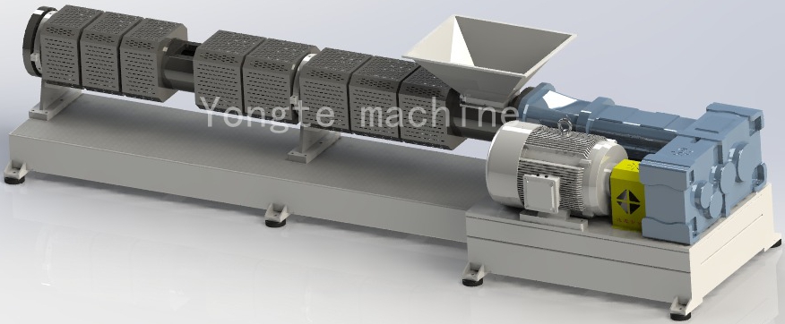 Afrikanischer Kunde bestellt Hochleistungs-Kunststoffrecycling-Extruder von Yongte