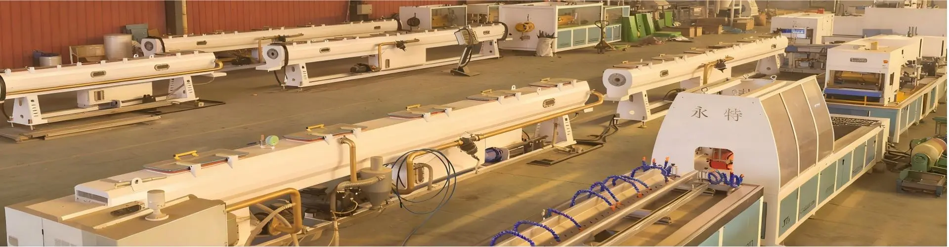 Kunststoffrohr-Extrusionsmaschine