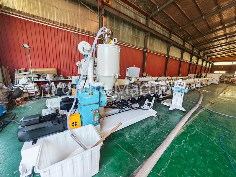 servo drived PPR pipe machine