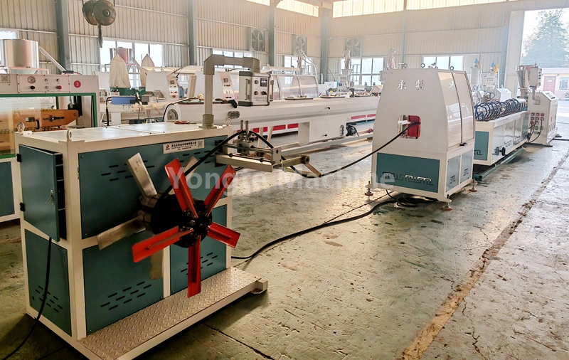 auto winder of rubber irrigation pipe machine