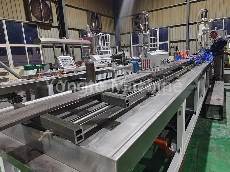calibration table of Plastic Wood Machine