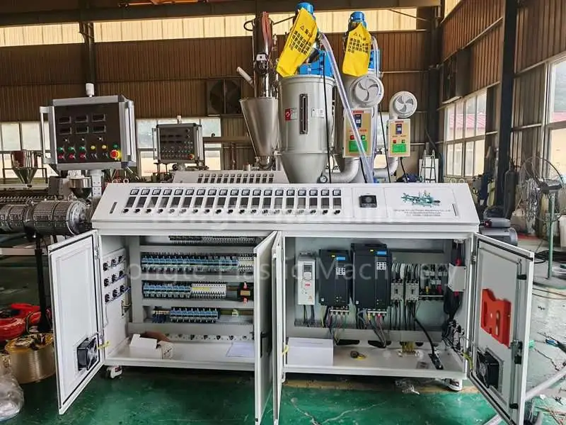 electric control of Plastic Wood Machine