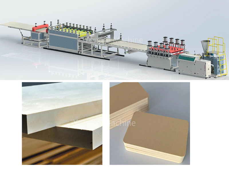 Holzplastikmöbelscheibe Produktionslinie