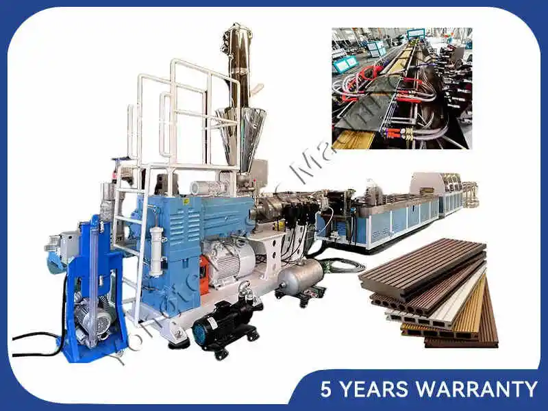 Yongte Plastic Machinery hilft Kanadas holzplastische Produkte der Branche, die florieren kann