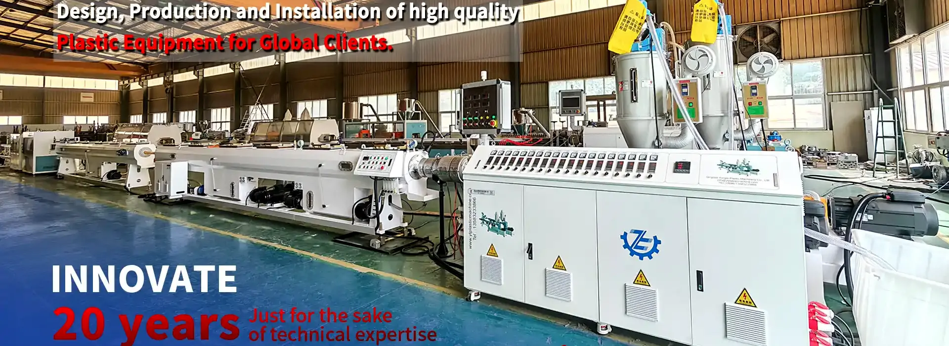 China Kunststoffrohr-Extrusionsmaschine
