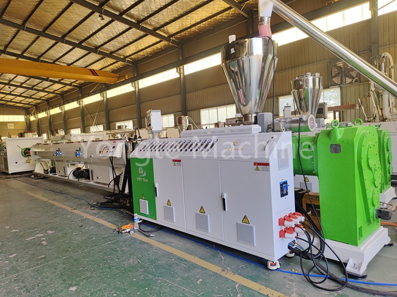 90-315 mm PVC Abflussrohr-Extrusionslinie