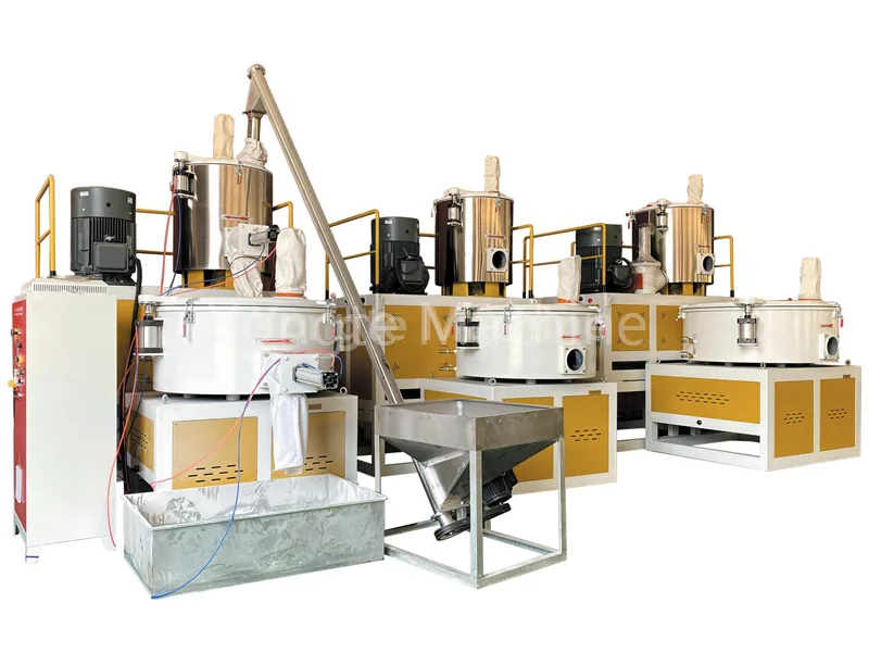 plastic and clothes fiber mixing machine