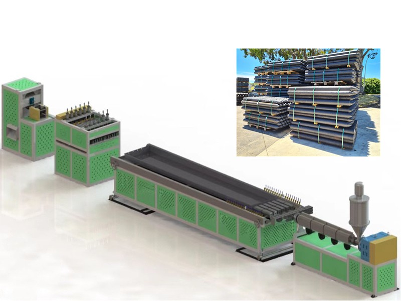 Plastikzaunpol Making Machine