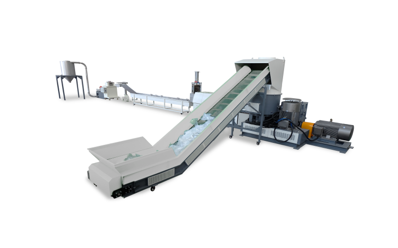 Pp pe Kunststofffilm Granulationsmaschine