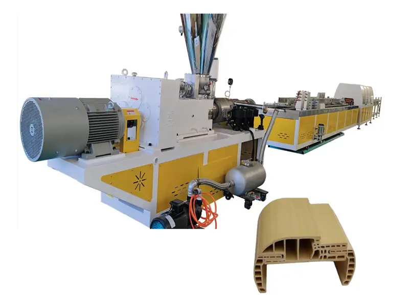 WPC-Türrahmen-Extruder