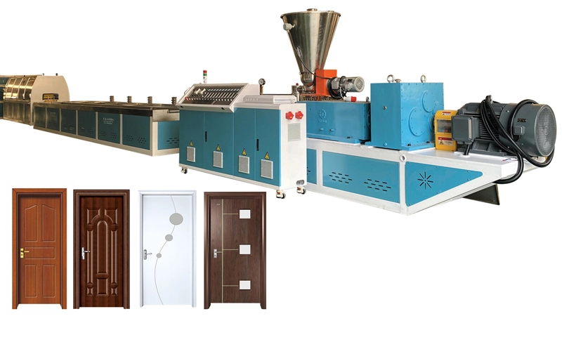 WPC-Türproduktionsmaschine