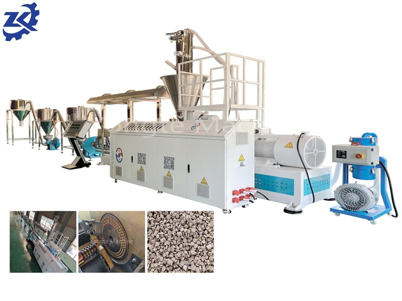 WPC -Pelletisierungsmaschine zum Zusammensetzen von Holz und Polymer